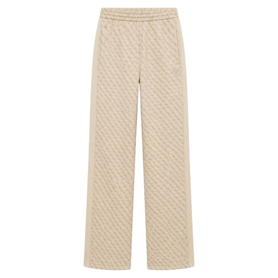 Guess Ladies Leg Pants Beige Multi Maya 4G GM19903.
