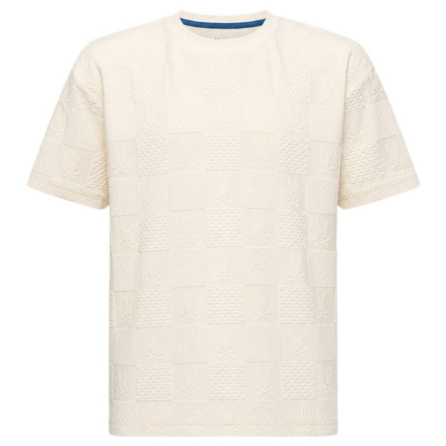 Psycho Bunny Mens T-Shirt Pristine Dustin Relaxed Tee MT0200203.