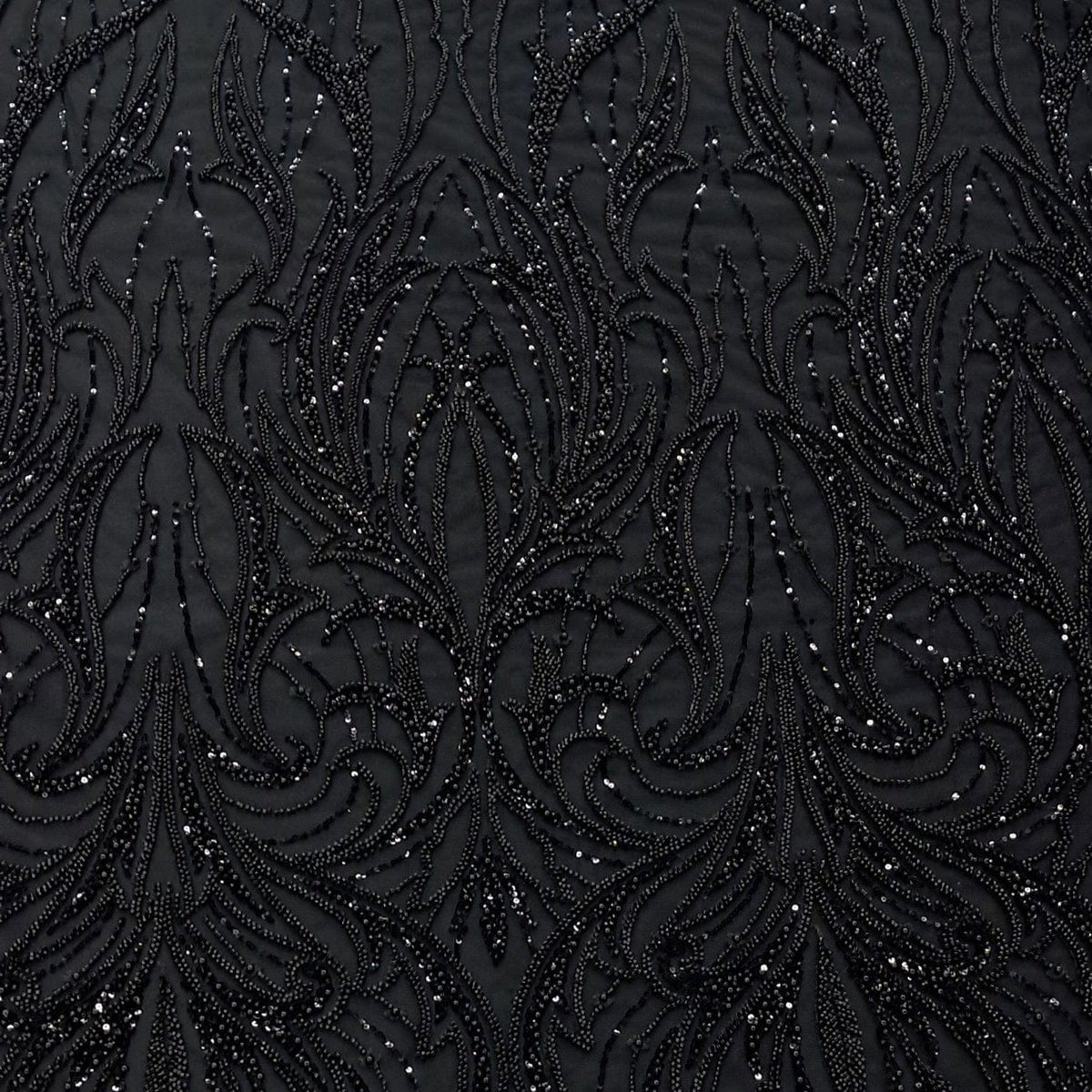 BRIDAL LACE Dress Fabrics Black Zoey Evening Wear (7787107385433)