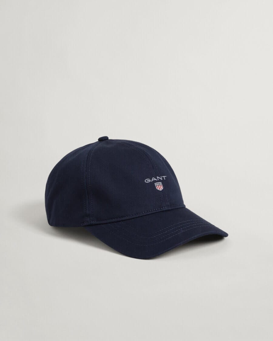 Gant Gant High Cotton Twill Cap Navy (7138778579033)