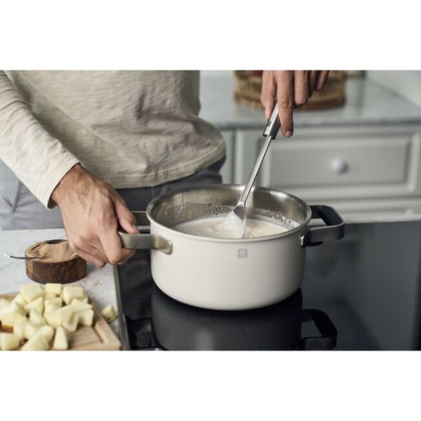 Zwilling Pure Stainless Steel Pot Set 5 Piece Ivory ZW-1028807