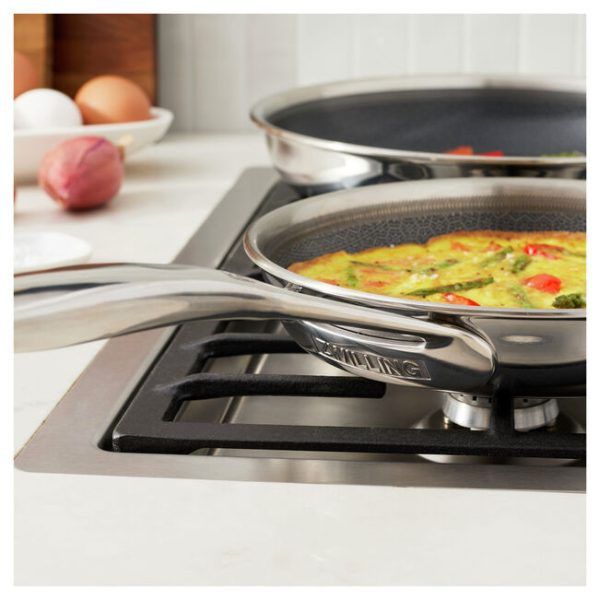 Zwilling Peak Stainless Steel Ceramic Non-Stick Coating Frying Pan 20 & 26cm Set ZW-1034502.