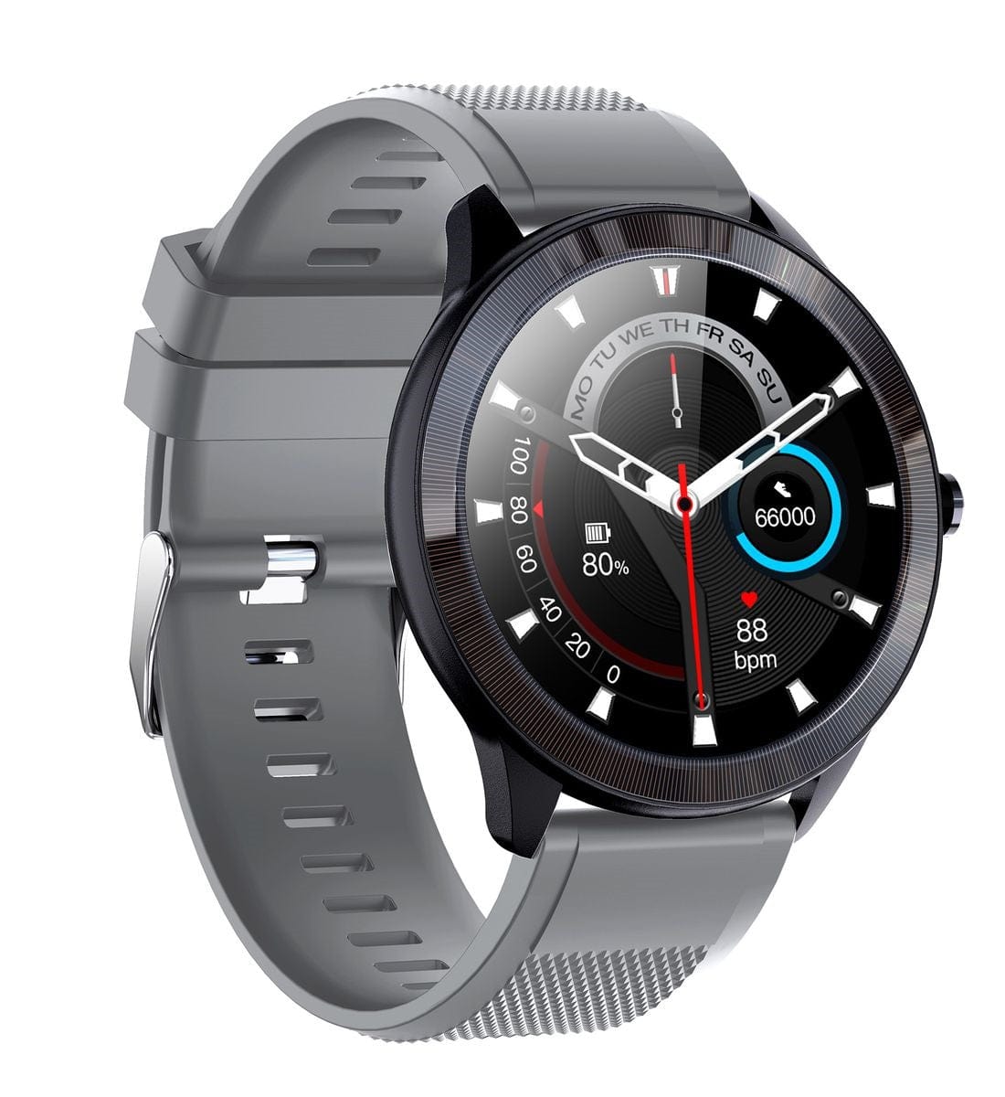 Astrum Smart Watch Astrum Wireless Bluetooth IP68 Sports Round Metal Smart Watch - SN93 -GREY (6568043806809)
