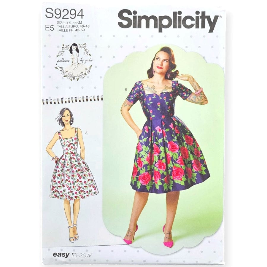 Simplicity Patterns Habby 14-22 9294 E5 Simplicity Sewing Patterns