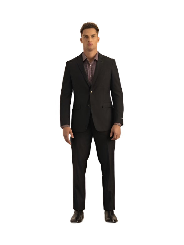 Polo Suits Size 36R Polo Custom Fit Travel Suit Black (7619347415129)