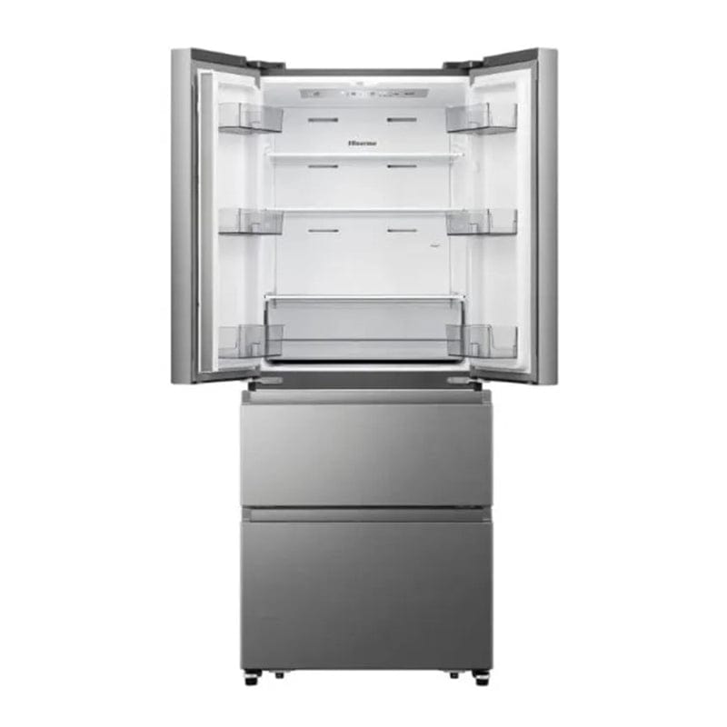 Hisense French Door Hisense 380L Brushed Stainless French Door Fridge Freezer (7314755518553)