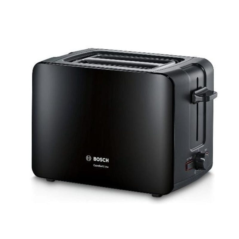 Bosch TOASTER Bosch 2 Slice Toaster Comfort Line Black TAT6A113 (2061775306841)