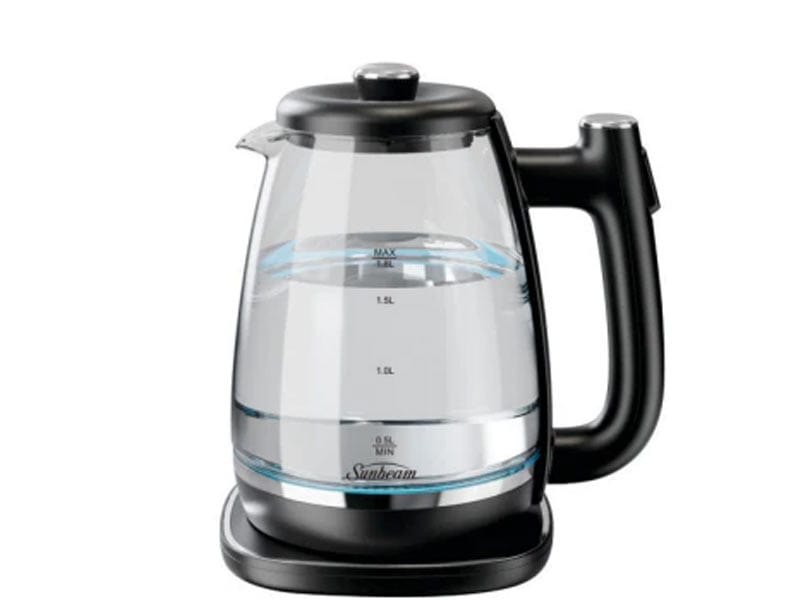 Sunbeam KETTLE Sunbeam 1.8 Litre Deluxe Glass Kettle SDGK-3000