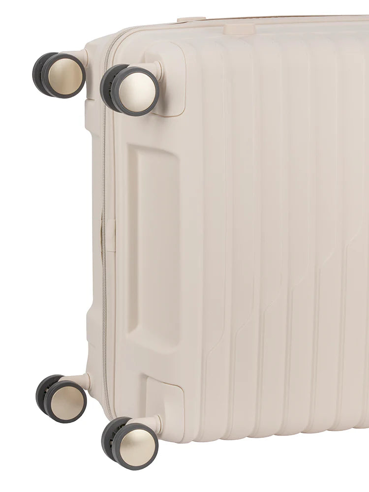 Cellini Allure 4 Wheel Carry On Trolley Off White