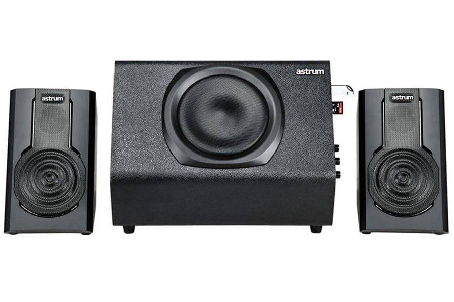 astrum Promotions Astrum X723U Multimedia Speakers 2.1 80W RMS USB SD Gaming Speakers (2061589971033)