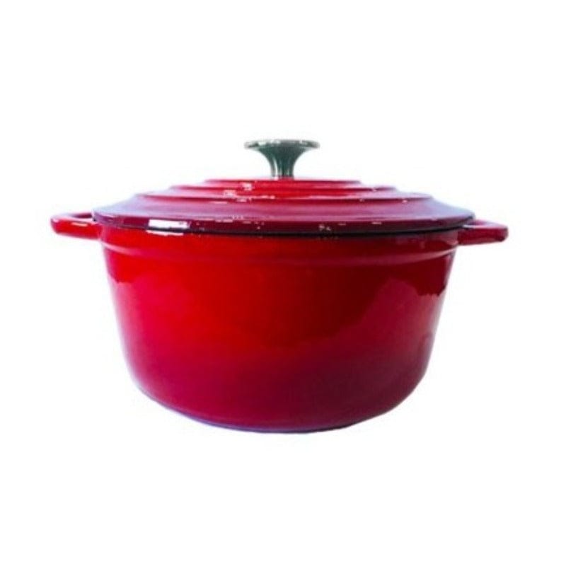 CHEF POTS Chef Round Casserole 3.5 Litre Red 160/021 (6572610453593)