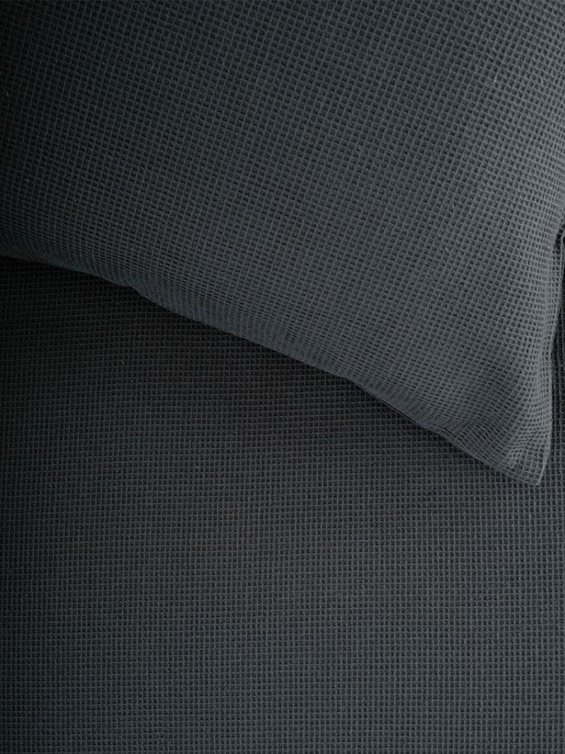 Linen House Duvet Cover Linen House Providence Charcoal Duvet Cover Set (6547521994841)