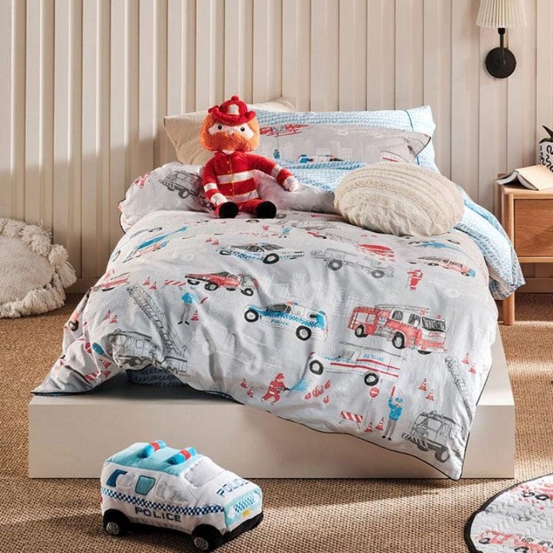 Linen House Duvet Cover Single Linen House Call in the Sirens Duvet Cover Set (6702718255193)