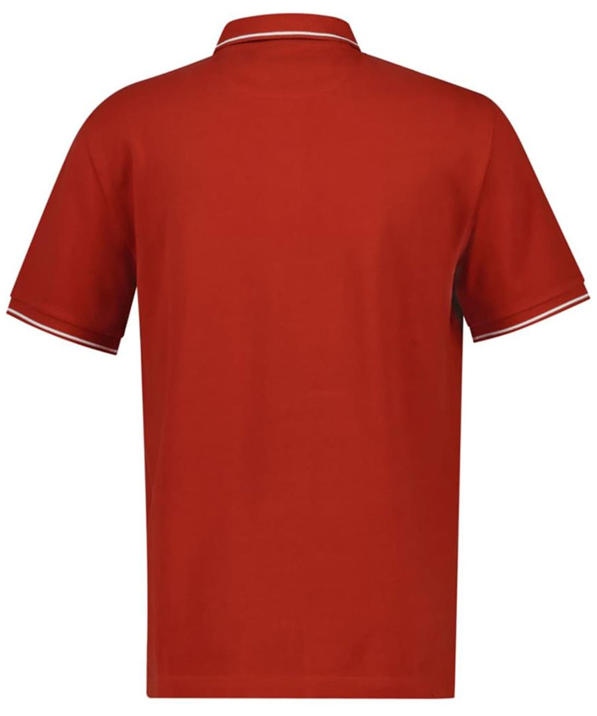 Gant Golf T Shirt Gant Tipping Pique Golfer Iron Red