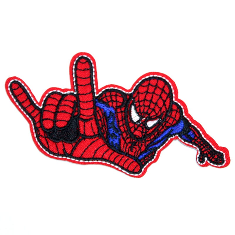 MOTIF Habby Iron on Motifs Spiderman. (6546866536537)