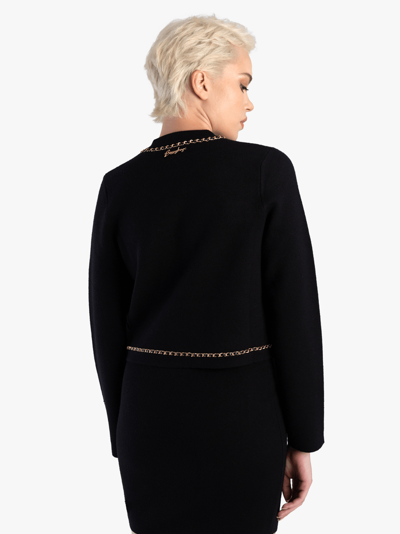 Sissy Boy Jacket Sissy Boy Women's Amidala Knit Gardigan Black