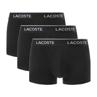 Lacoste Underwear S Lacoste Underwear 3 Pack Black