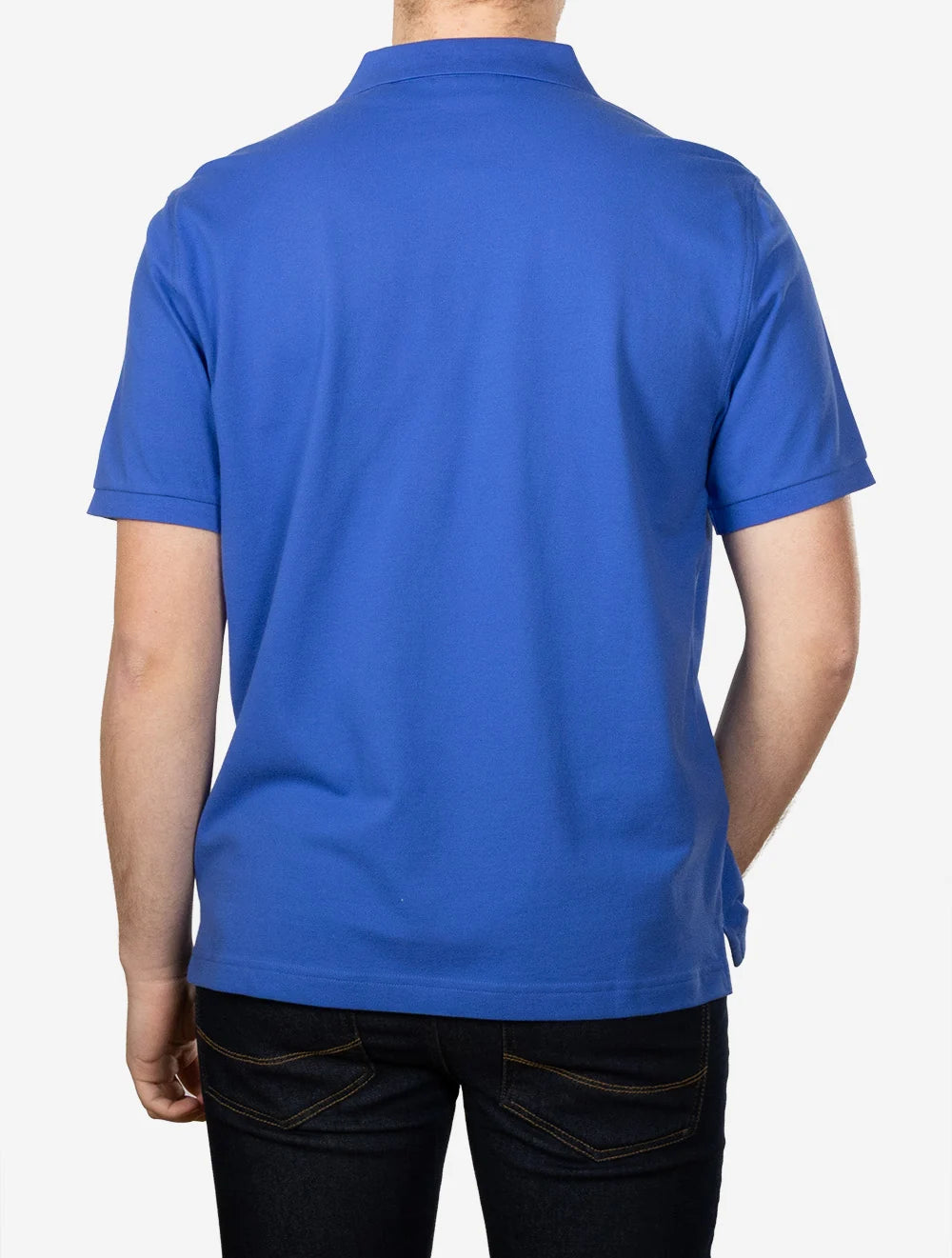 Gant Men's Regular Shield Short-Sleeve Piqué Polo-Royal Blue 355895.