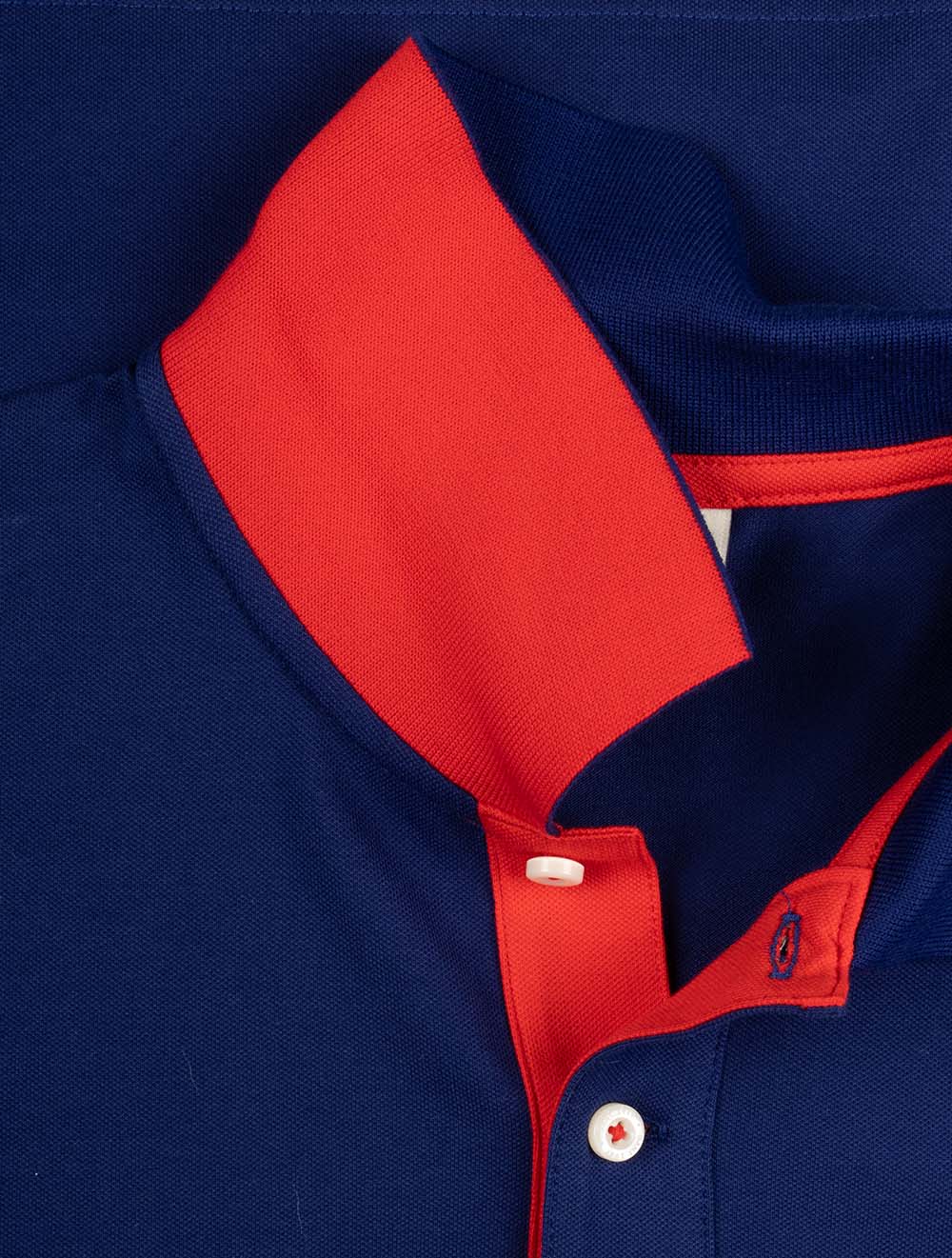 GANT Men's Regular Contrast Piqué Short Sleeve Polo Shirt-Rich Navy 356034