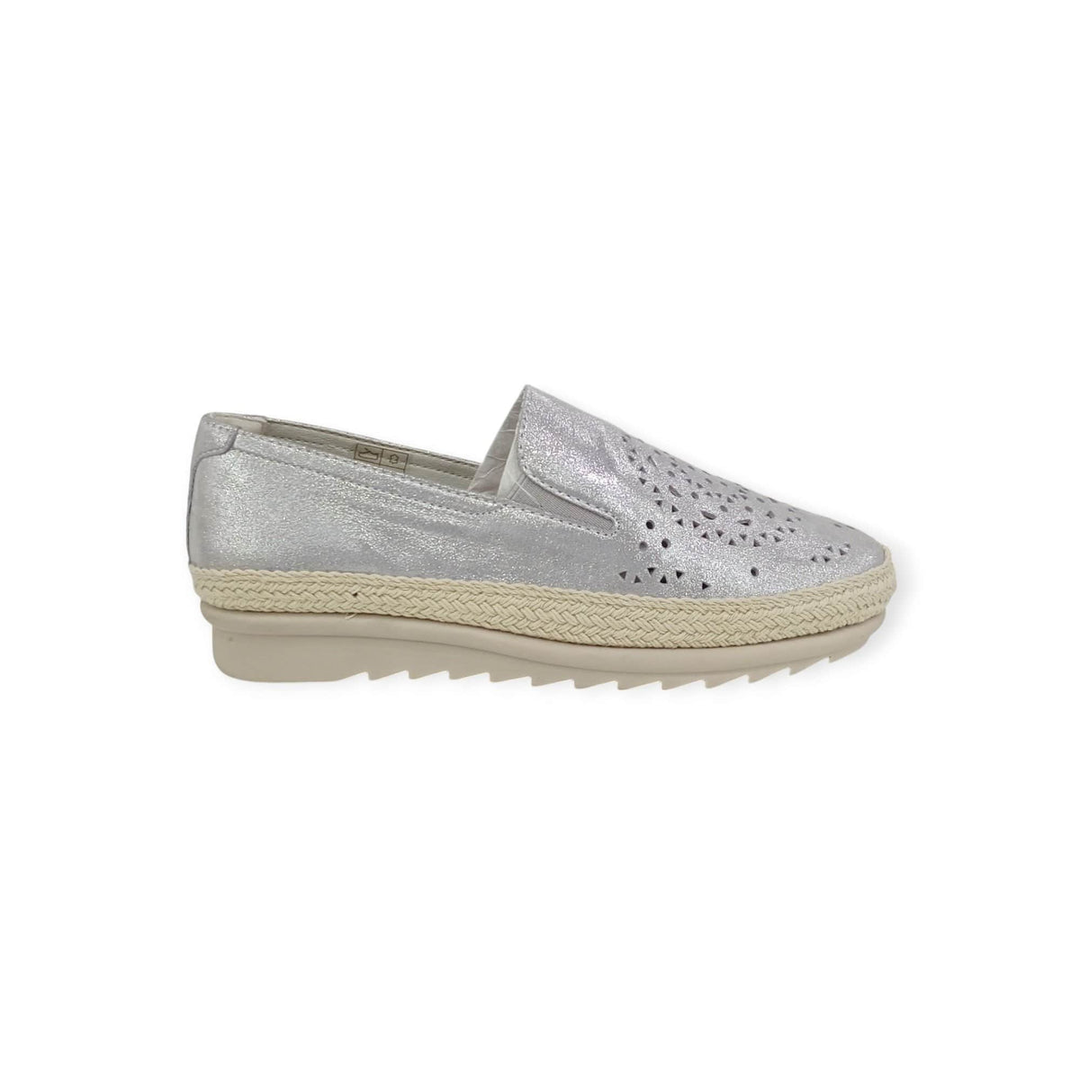Hush Puppies Casual Shoes Hush Puppies Dory II Glaxo Silver Goat Spirit Leather (7802224246873)