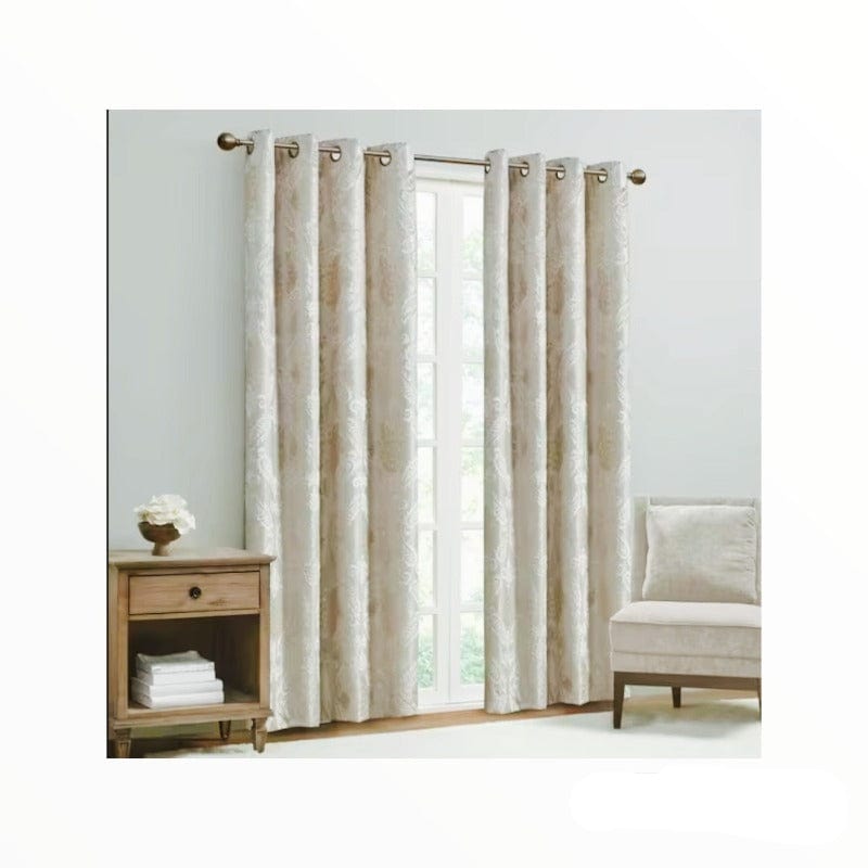 papini Curtain Material Norgay Curtain Champagne GET018A (7529352986713)