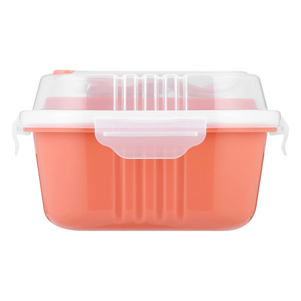 Snappy LUNCH BOX Snappy Lunch Box Square 830ml Coral SN-830C (7784021033049)