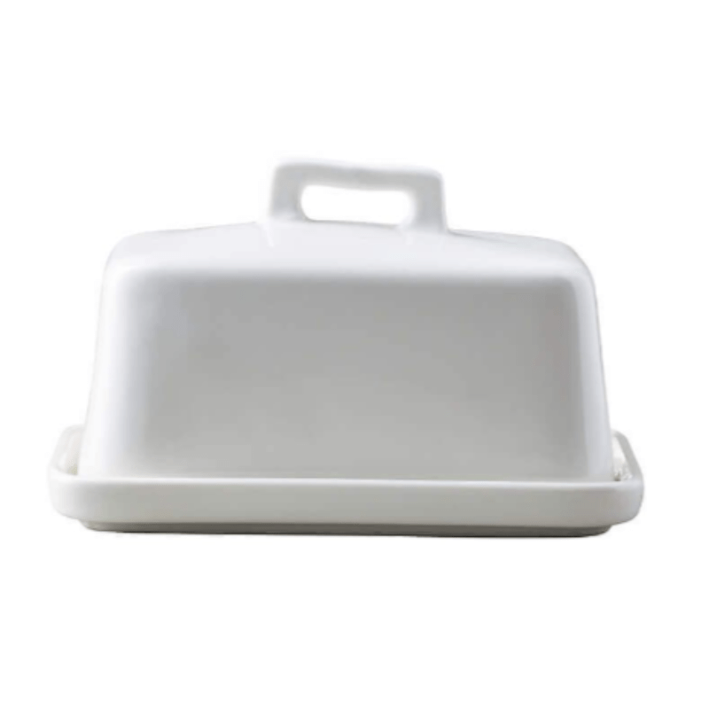 Maxwell & Williams Butter Dish Maxwell & Williams Epicurious Butter Dish White (6936166432857)