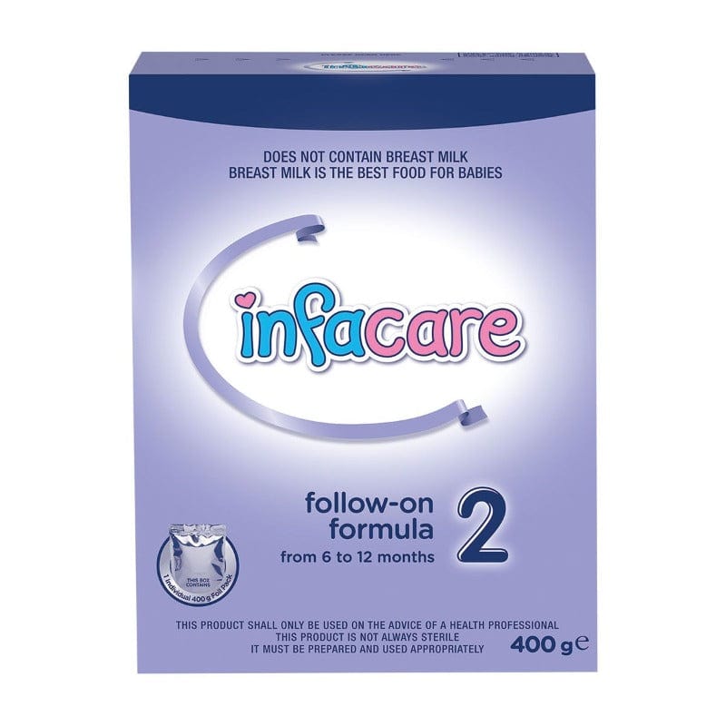 Infacare Infacare Infacare 2 Follow-On Milk Formula Carton 400g (7001937084505)