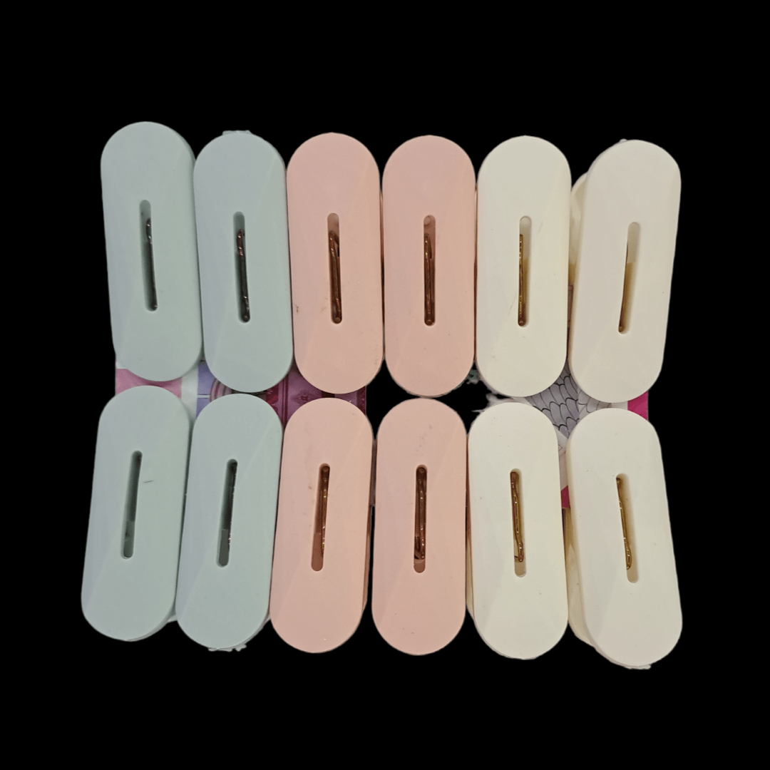 Zambak Promotions Plastic Pegs 12 Piece N723094 (7247132491865)