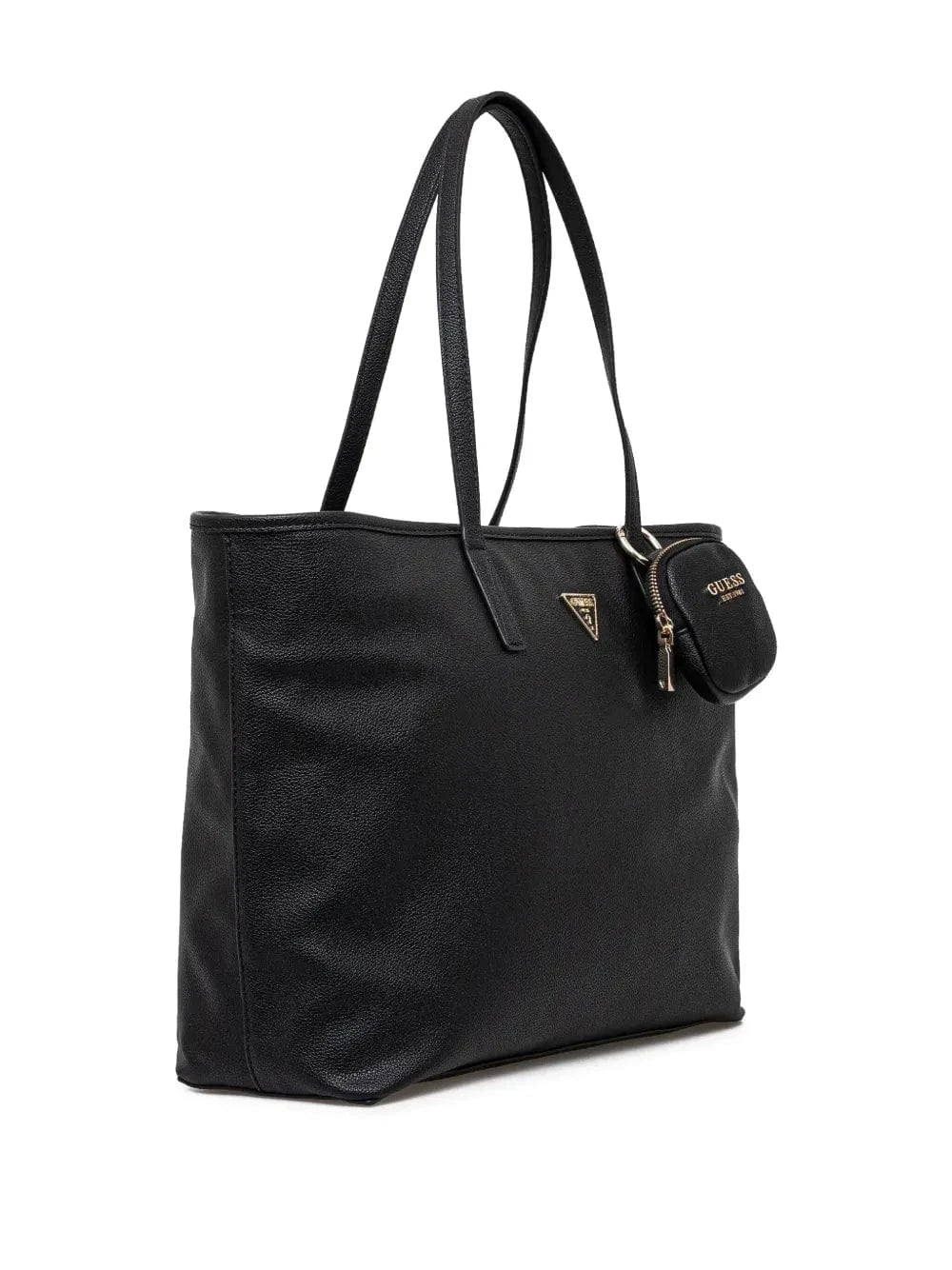 Guess Ladies Handbags Guess Ahb Power Play Large Tote Black