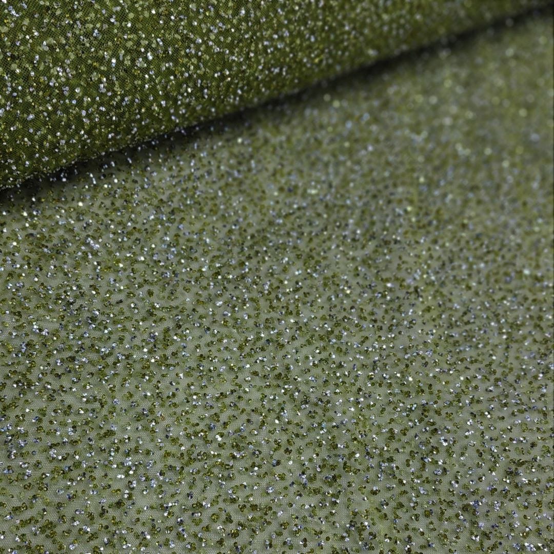 BEADED LACE Dress Fabrics Kendall Lace Fabric Chartreuse 140cm (7397288575065)