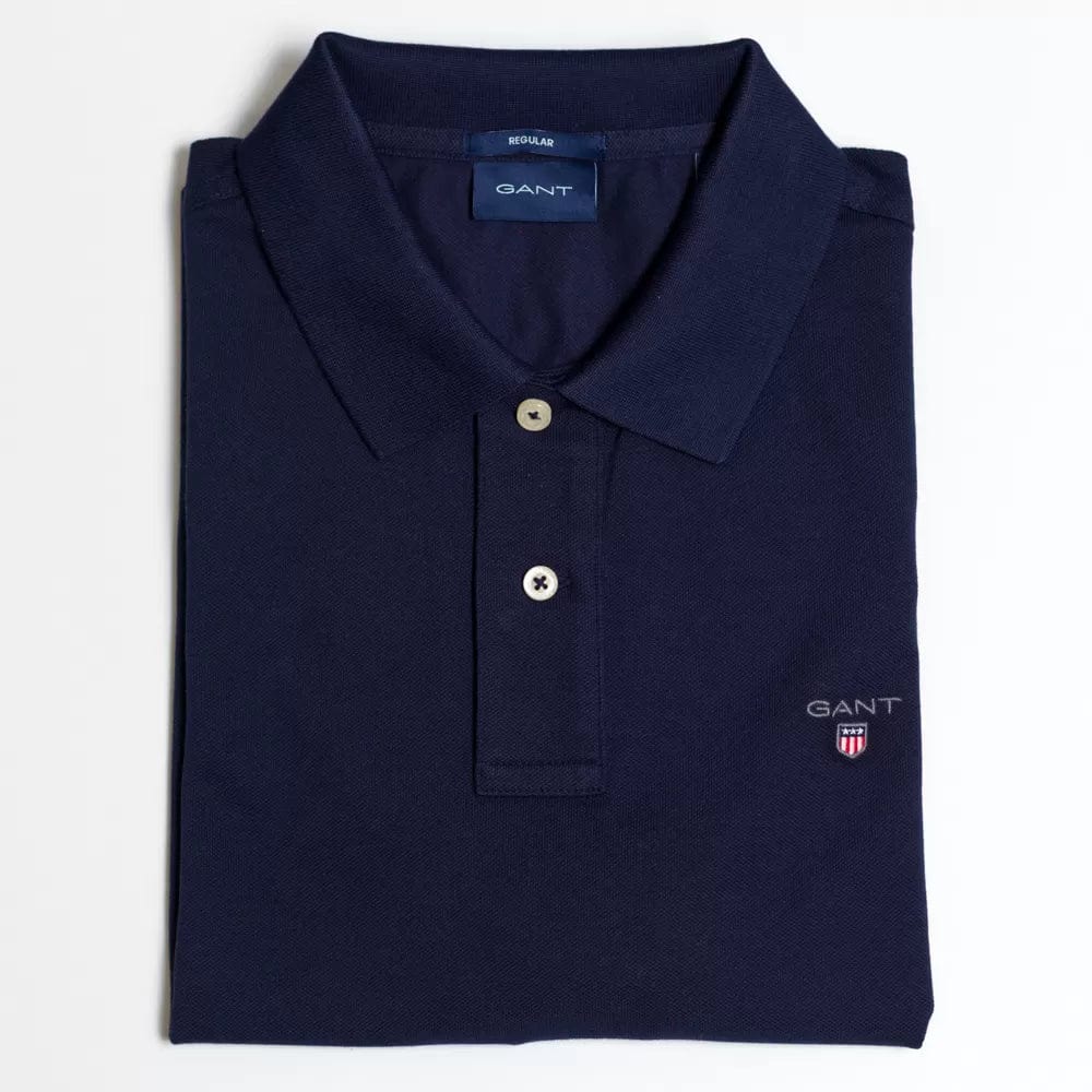 Gant Gant Pique Original Golfer Dark Blue (7016321548377)