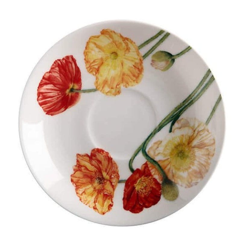 Maxwell & Williams Cup & Saucer Maxwell & Williams Katherine Castle Floriade Breakfast Cup & Saucer 480ML Poppies JY0033 (7052163481689)