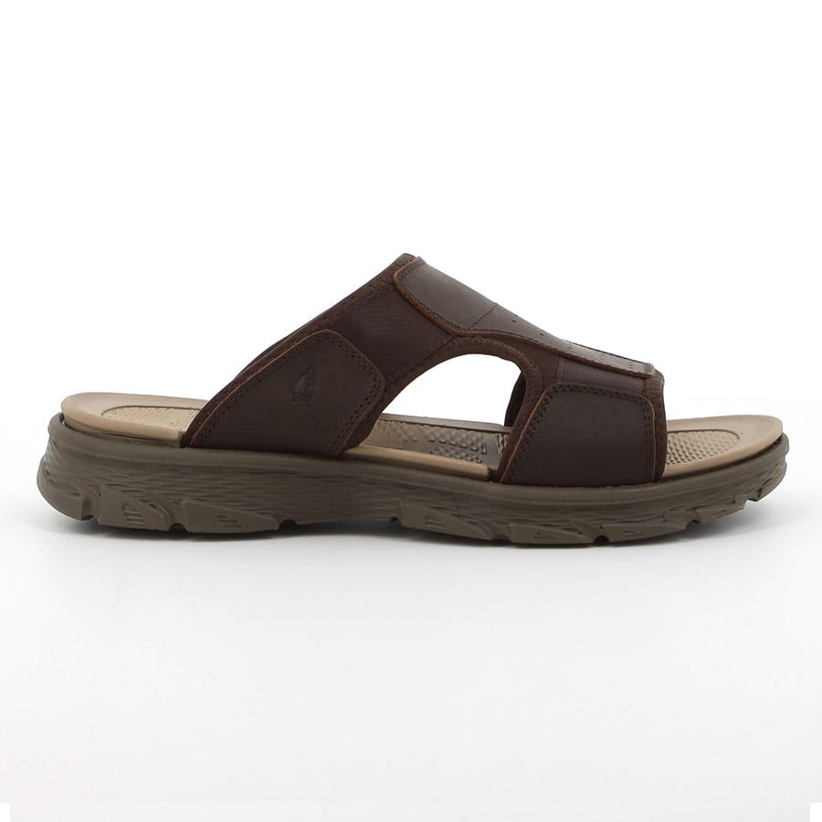 Hush Puppies Charlie II Leather Sandals Brown (8036746788953)