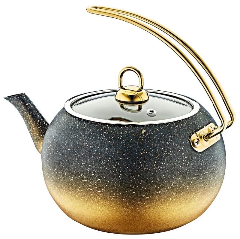 OMS POTS OMS Collection 2 Piece Non Stick Granite Tea Pot X-Large 8211 (6947578609753)
