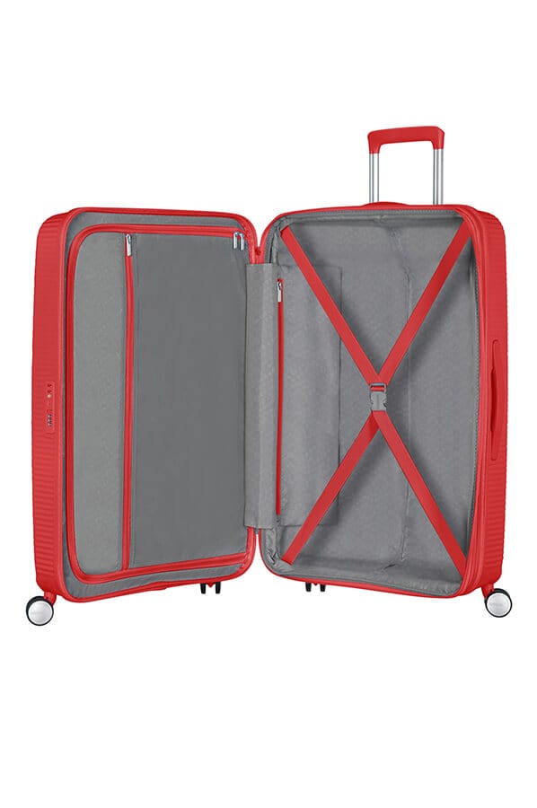 American Tourister Suitcase American Tourister Soundbox 4 Wheel 67Cm Medium Spinner Expandable Suitcase (7267090137177)