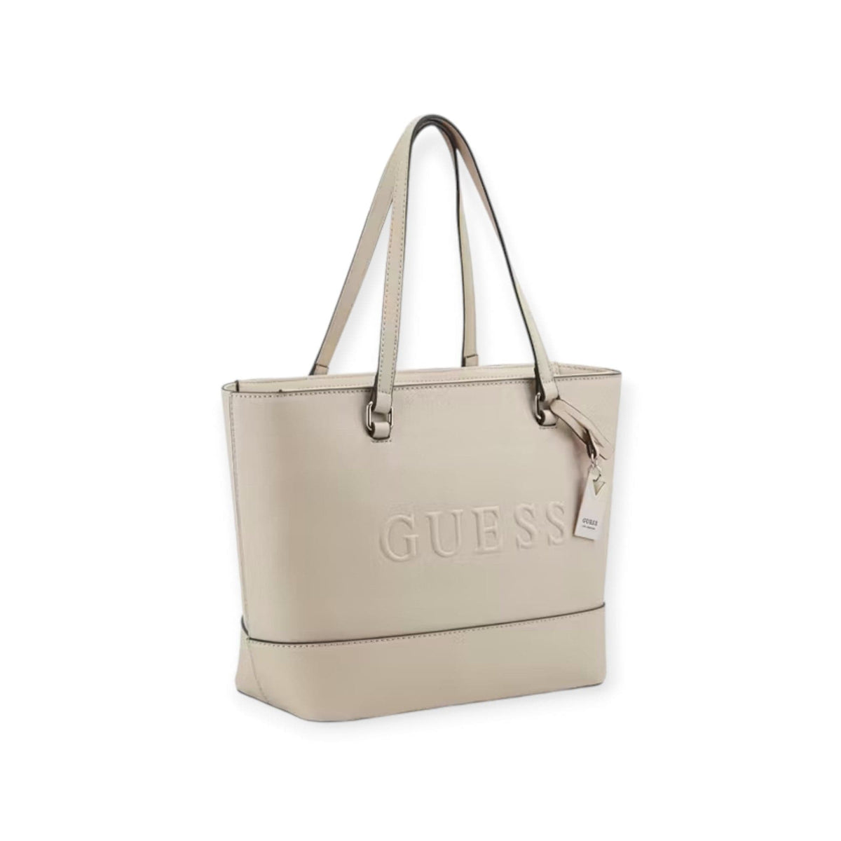Guess Ladies Handbags Guess Women's Bag  Hadington Carryall Beige (7795124994137)