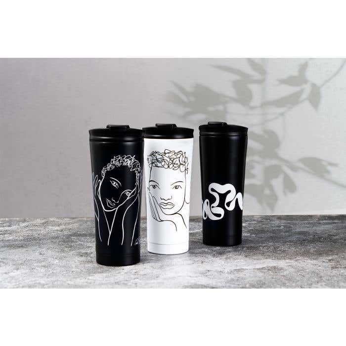 Carrol Boyes Travel Mug Carrol Boyes Travel Mug Full Of Grace 400ml 18TMG-FOG-BL-W (6903997956185)