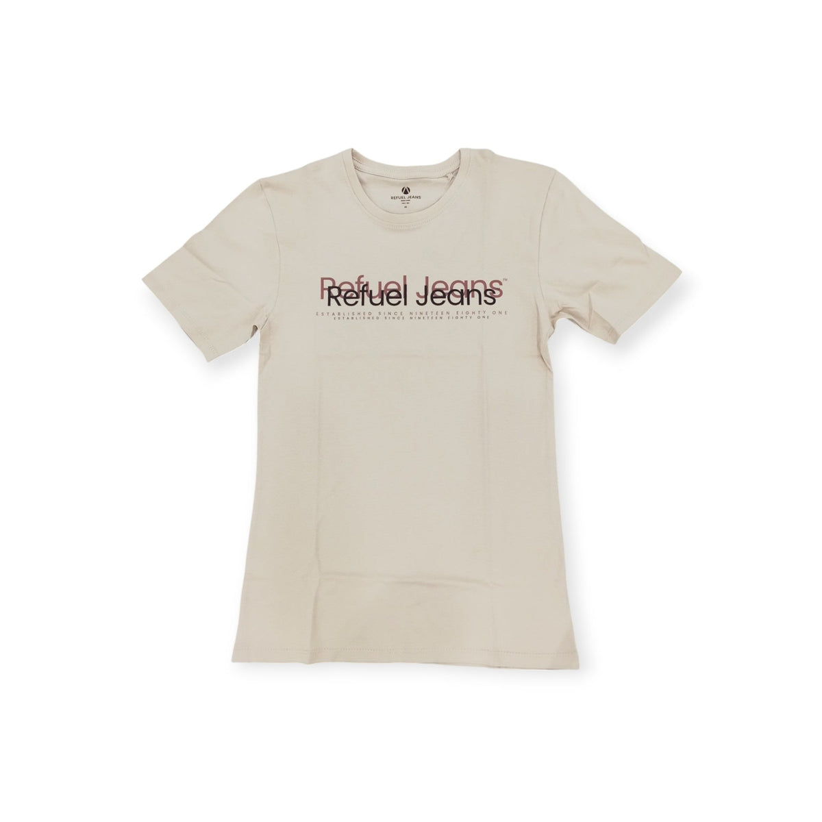 Refuel T Shirt Refuel Men's T Shirt Eggshell