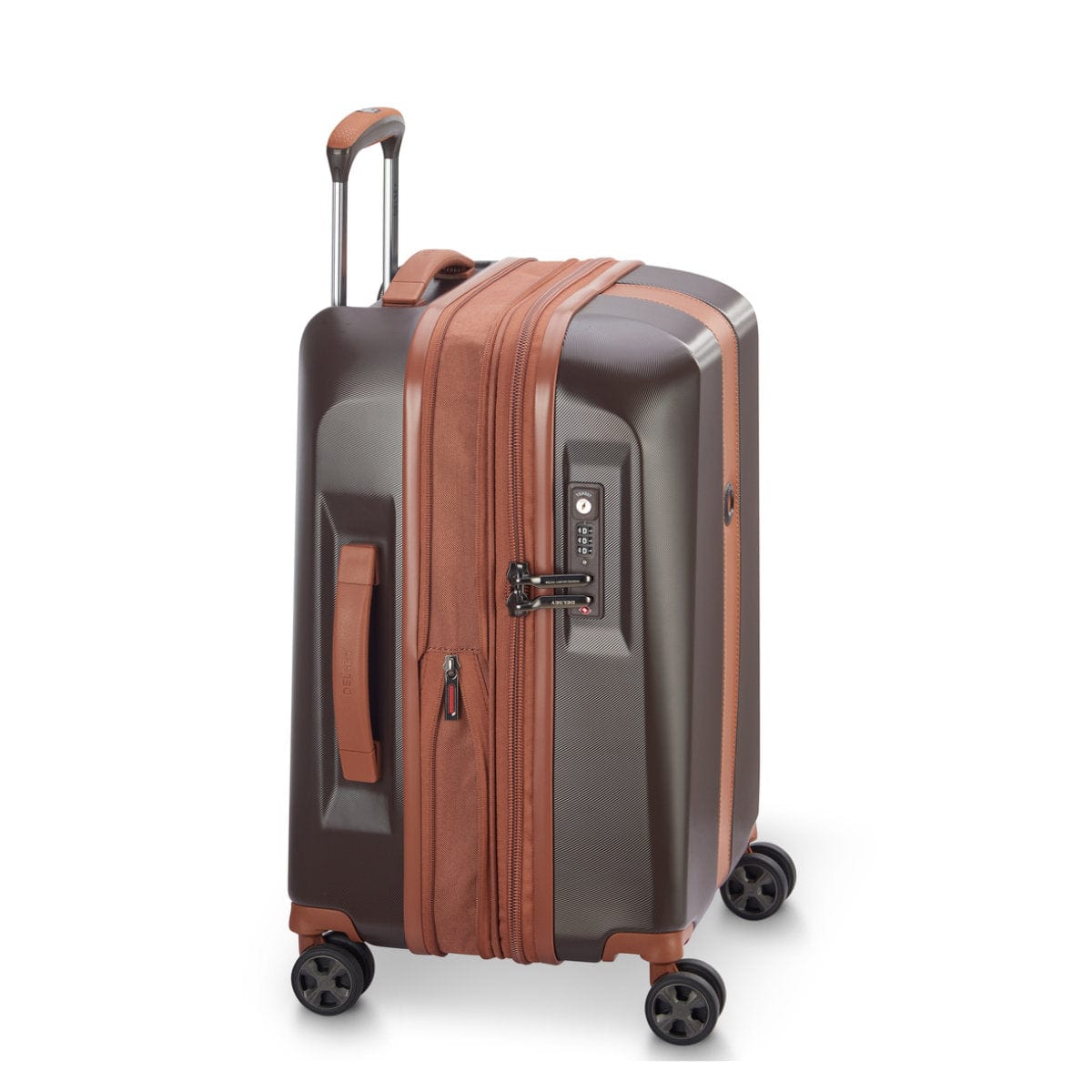 Delsey Luggage Delsey Promenade Trolley Suitcase 2.0 70Cm Chocolate (7222266921049)