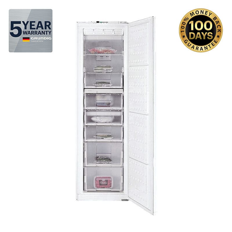 Grundig Upright Freezer Grundig 196L Fully Intergrated Upright Freezer GFNI12410 (6546082070617)