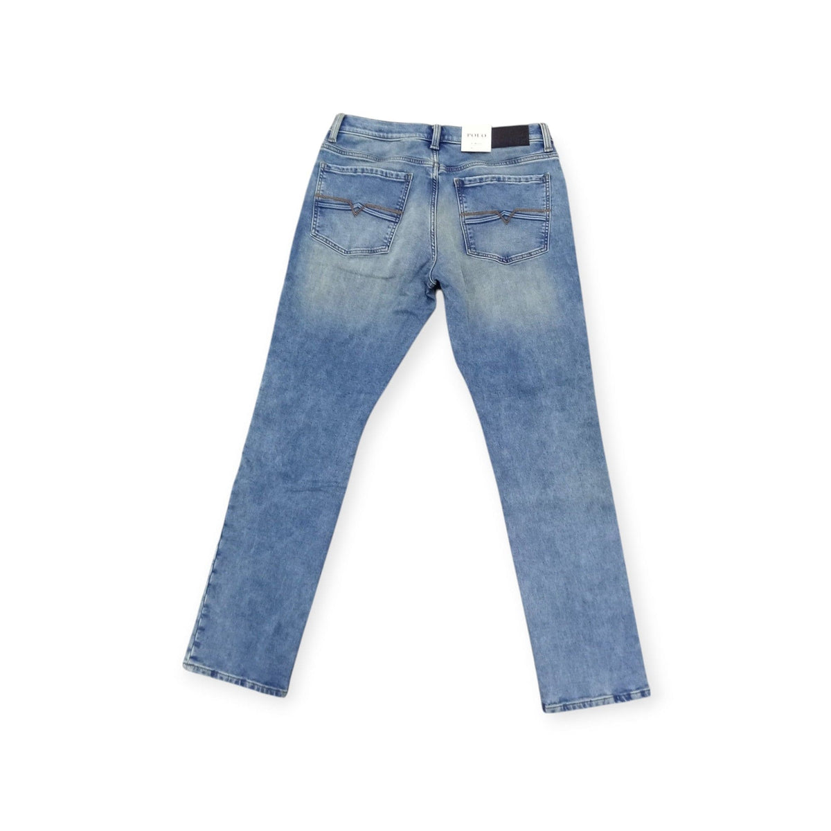 Polo Jeans Polo Men's Knitted Slim Leg Denim Medium Wash (7819666554969)