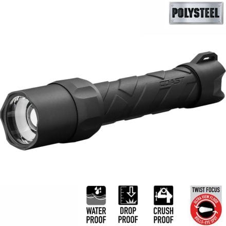 Coast LED Flashlight Coast Polysteel 1000 Focusing LED Flashlight 1000 Lumens Clam CO-20687 (7281902256217)