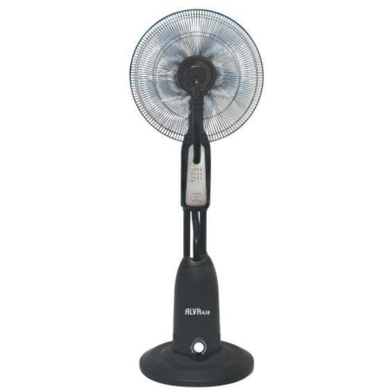 ALVA Fan ALVA ACS300 40 cm Pedestal Mist Fan W/Remote Black (4741339218009)