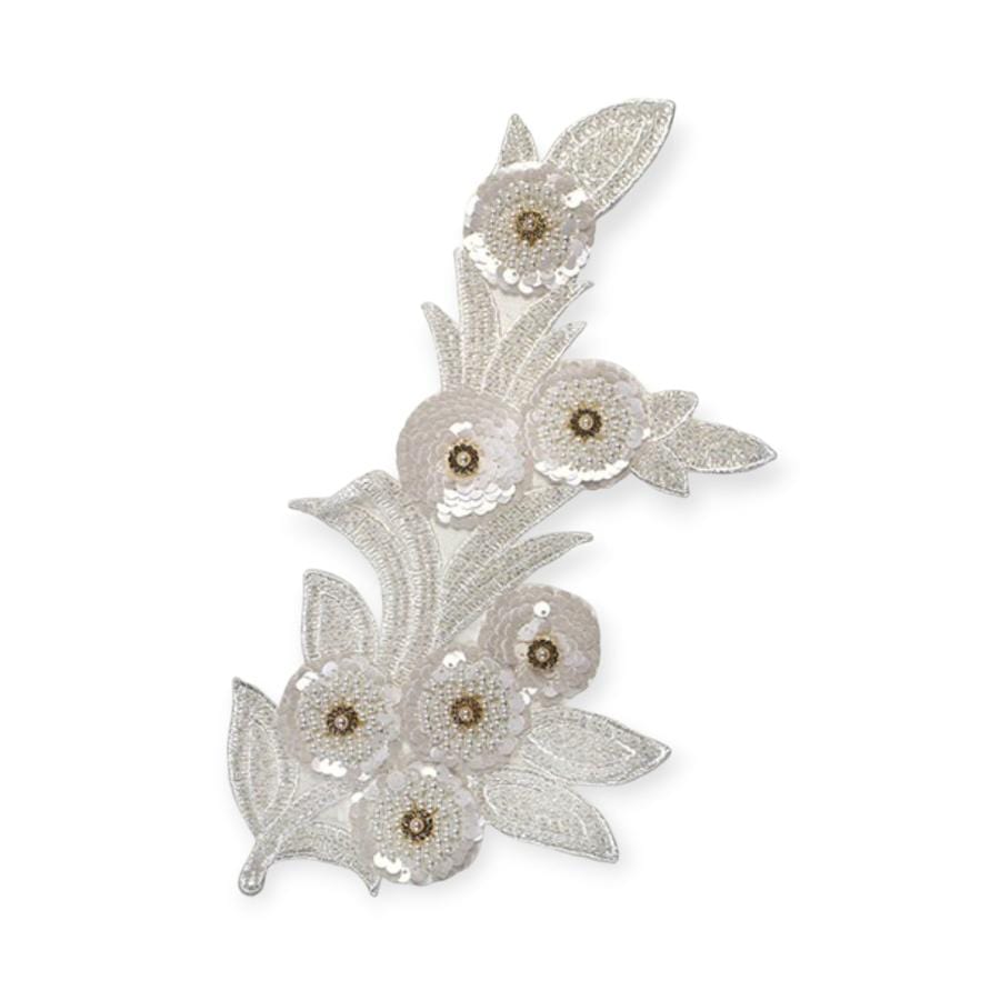 PATCHES Habby White Embroided Motif Beatrice (7808424214617)