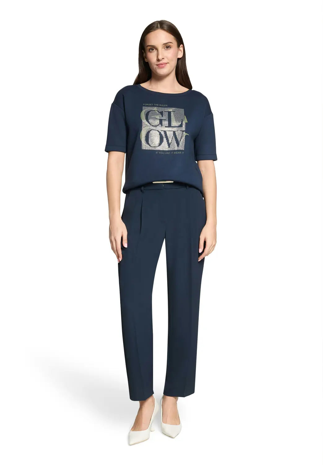 Betty Barclay Ladies Casual Sweatshirt-Dark Sky 2758/1499