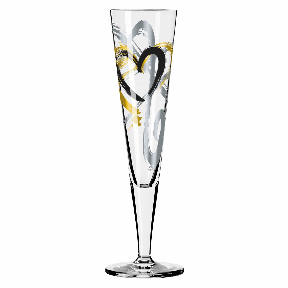 Ritzenhoff Glasses Ritzenhoff Gold Night Champagne Glass Marutschke 200ml 1078190 (7390274289753)