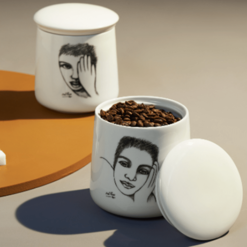 Carrol Boyes Canister Carrol Boyes Canister With Lid - It's Hot! 0P-CANL-IH (6966482665561)