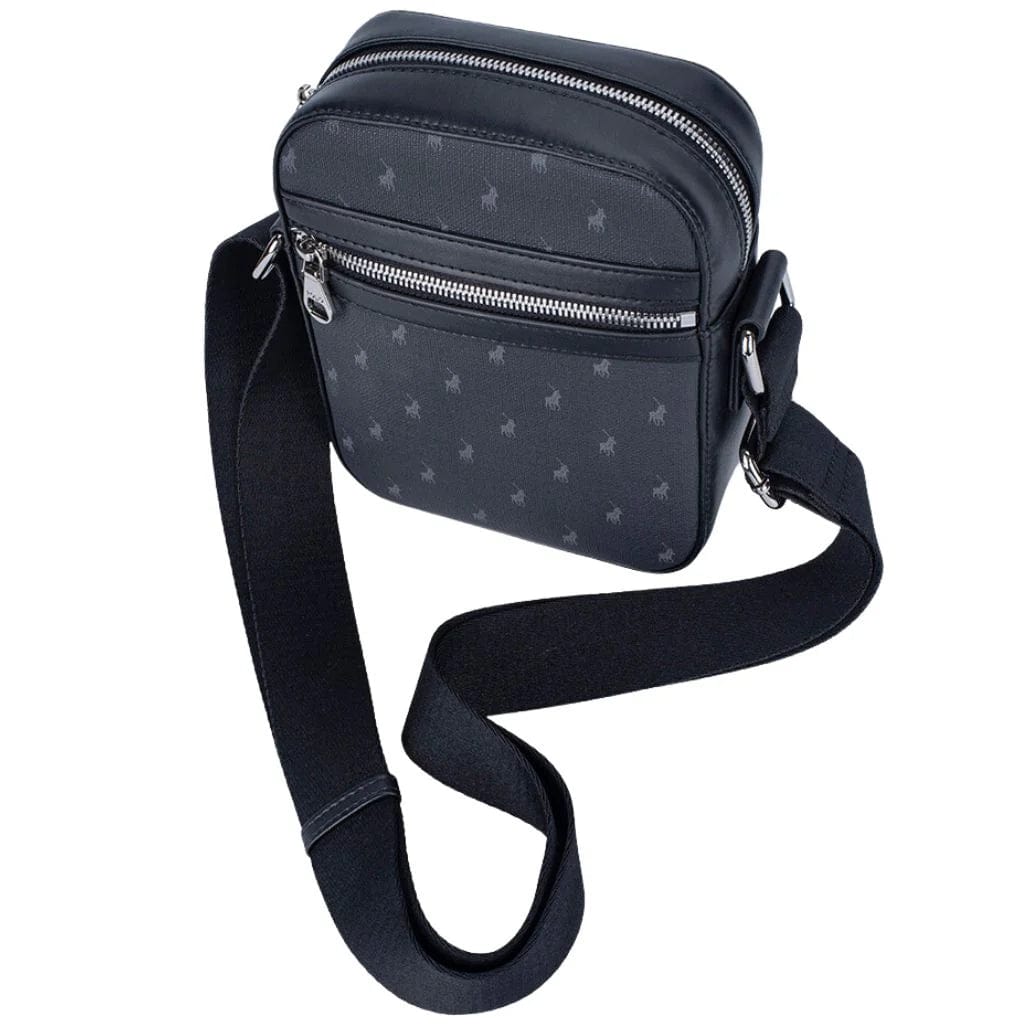 Polo Ladies Handbags Polo Compact Crossbody Black Po447275 (7775290818649)