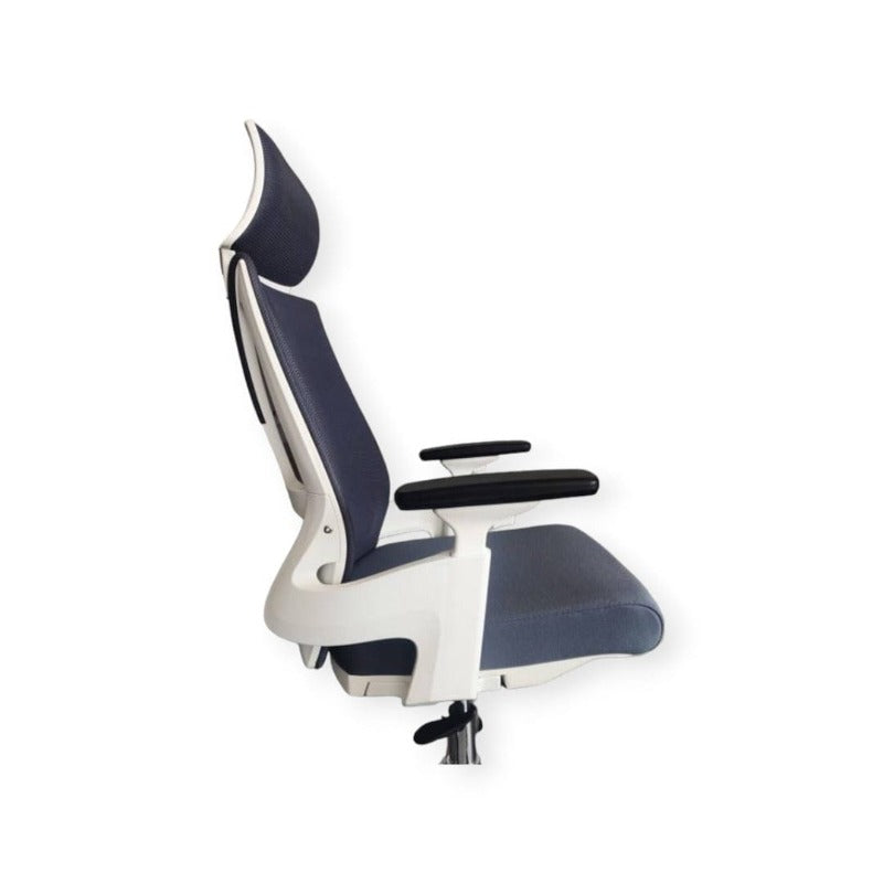 SWISS Office Chairs SWISS Ergonomic Executive Highback Chair in Grey (7419902263385)